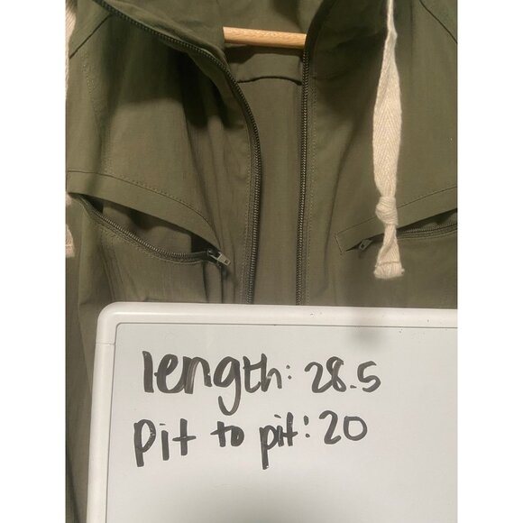 Duluth Trading Co Women's Dark Green Full Zip Cowlneck Jacket Size Medium - Picture 9 of 9